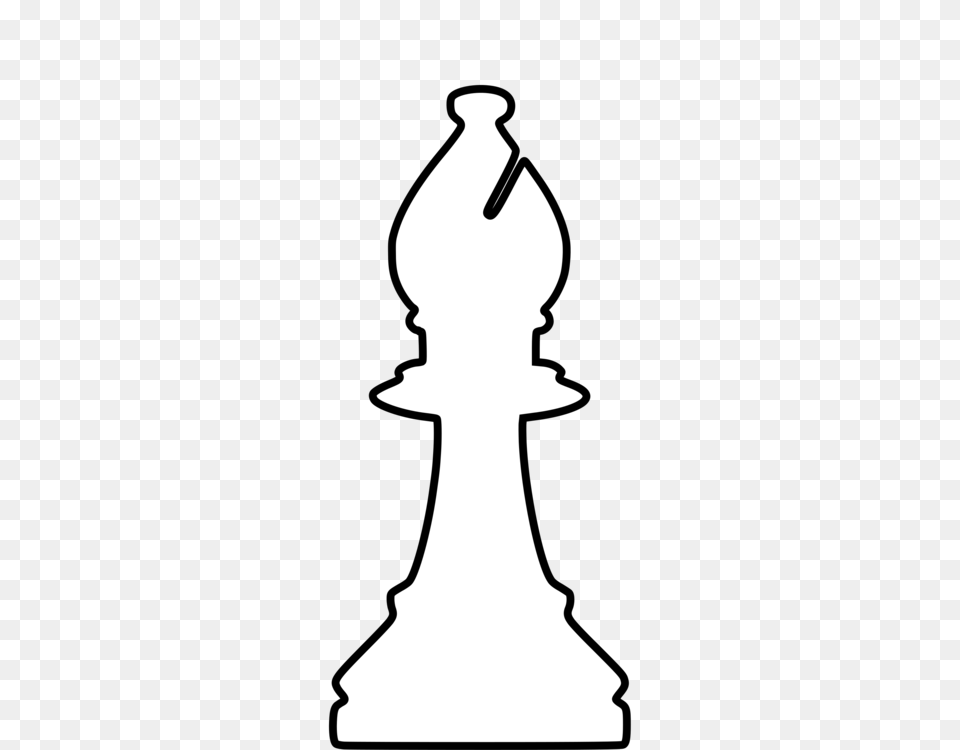 Chess Piece Bishop King Chessboard, Silhouette, Stencil, Adult, Bride Free Png
