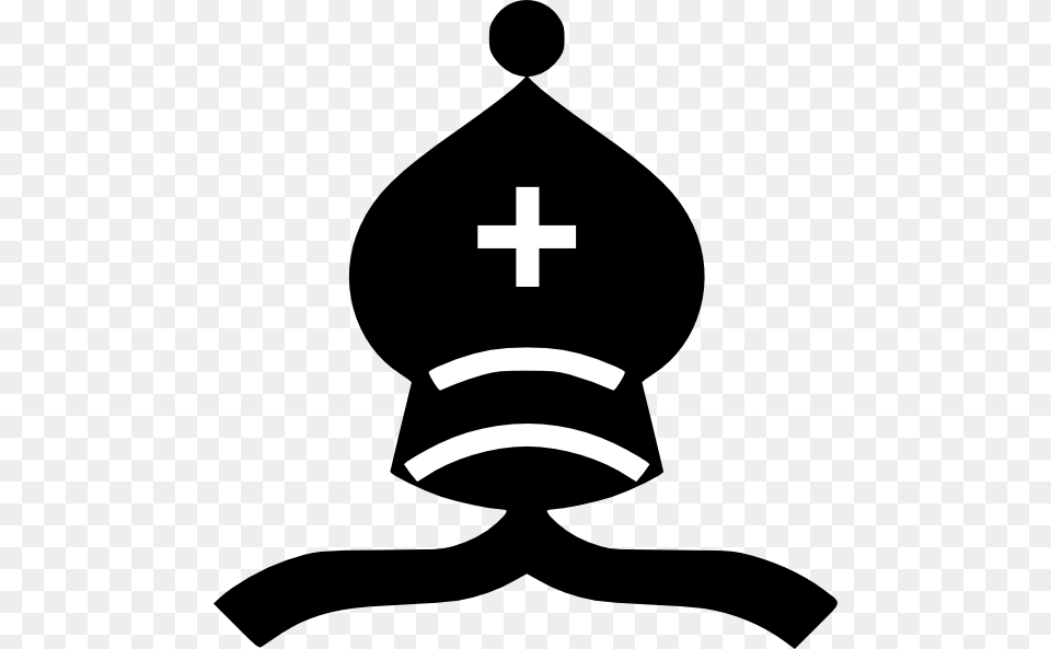 Chess Piece Black Bishop Clip Art Vector, Stencil, Symbol, Smoke Pipe, First Aid Free Transparent Png