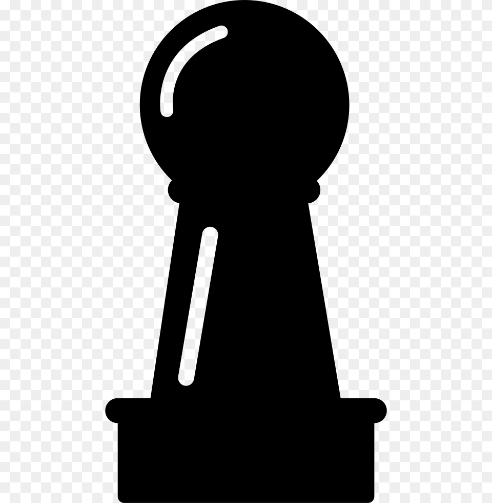 Chess Piece Icon, Lighting, Silhouette, Person, Stencil Free Png Download