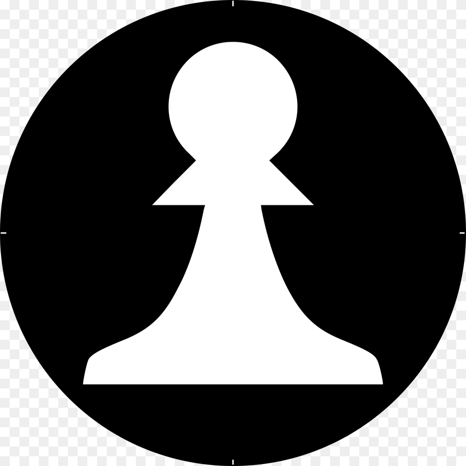 Chess Piece Icon White, Silhouette Png