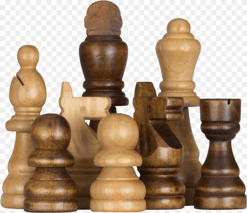 Chess Piece Large Chess Set Wood, Game Free Transparent Png