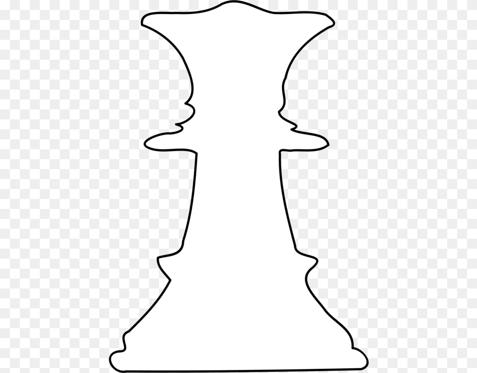 Chess Piece Queen Dark Chess Drawing, Silhouette, Stencil, Jar, Architecture Free Transparent Png