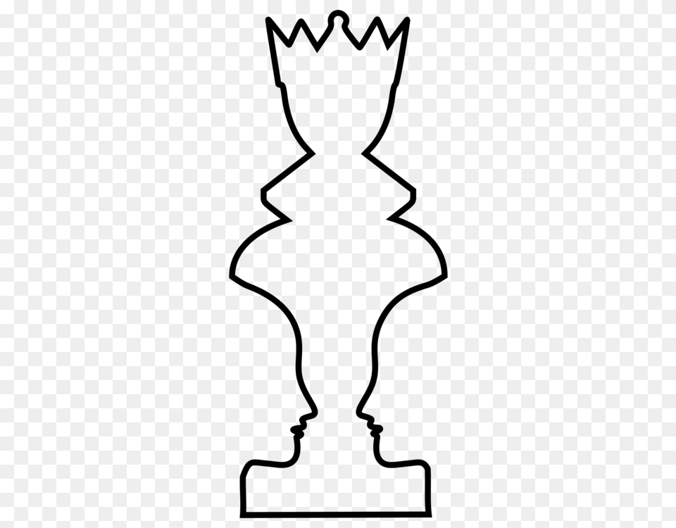 Chess Piece Queen King, Gray Png