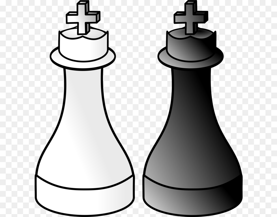 Chess Piece Xiangqi King White And Black In Chess, Game Free Png Download