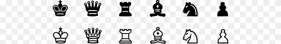 Chess Set Symbols Clip Art, Stencil, Clothing, Glove, Accessories Png