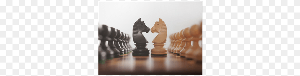Chess Two Rows Of Pawns With Knight Challenge Centre Chess Knight, Game Free Transparent Png