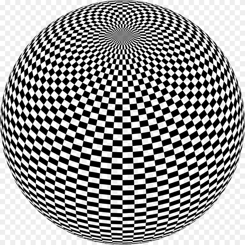 Chessboard Sphere 2 Clipart, Home Decor, Astronomy, Moon, Nature Free Png Download