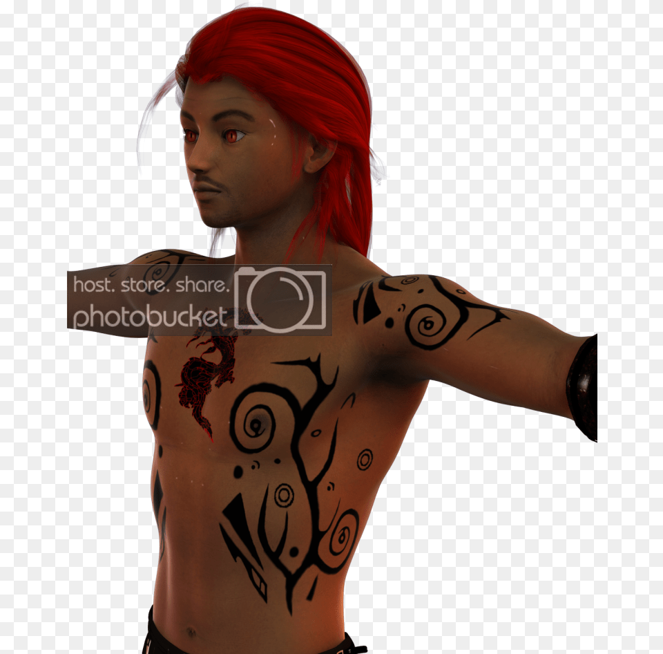 Chest Hair 5png Tattoo, Adult, Skin, Person, Woman Free Png