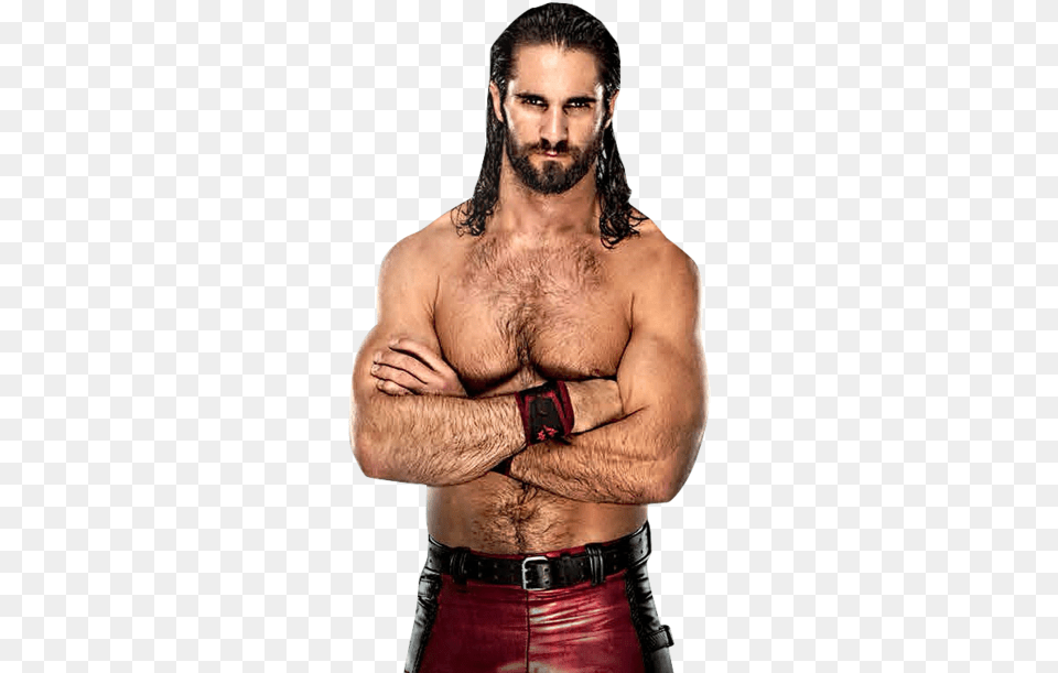 Chest Hair Images Wwe Seth Rollins, Accessories, Buckle, Adult, Person Free Png Download