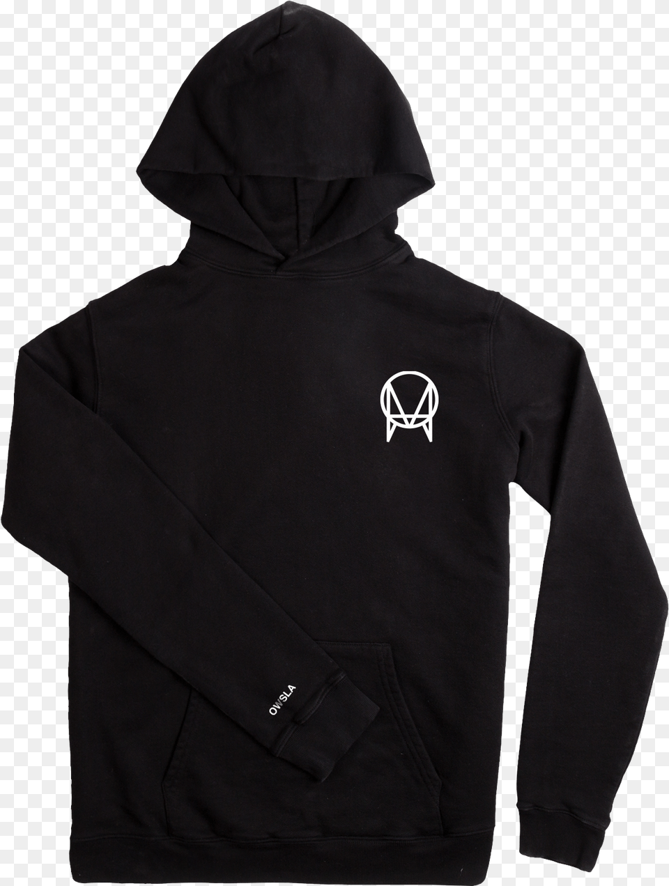 Chest Logo Hoodie, Clothing, Hood, Knitwear, Sweater Png Image