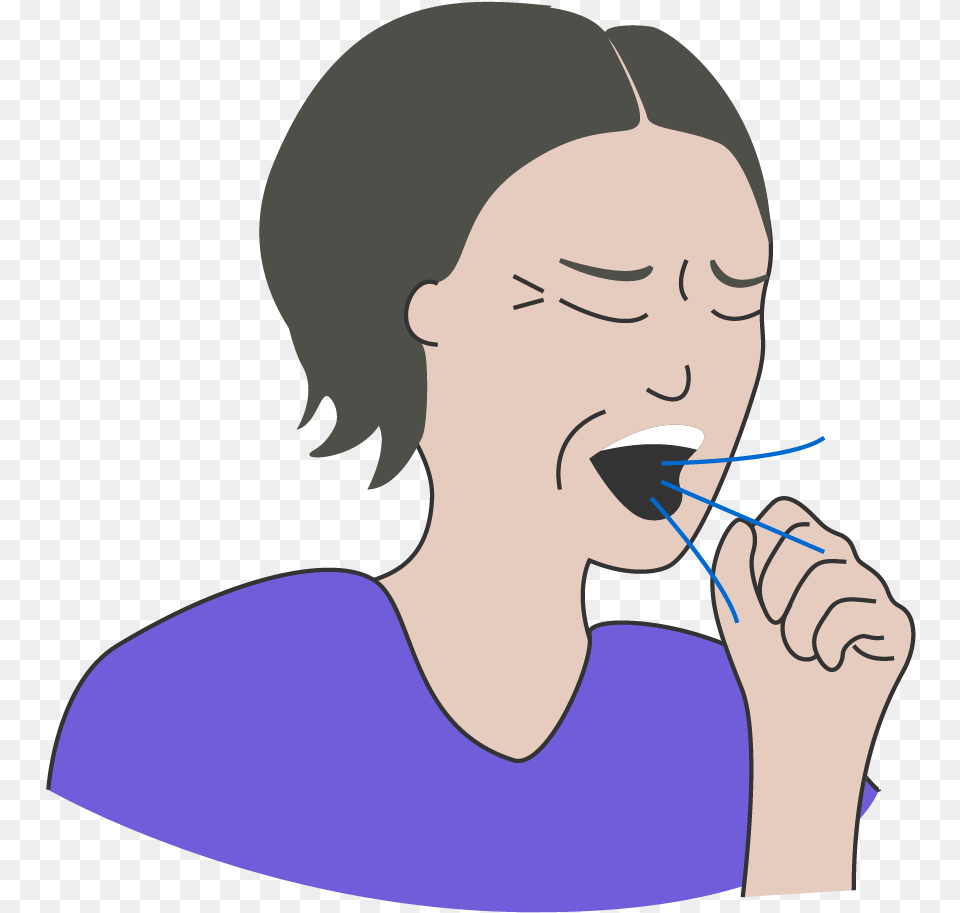 Chest Pain Coughing Or Wheezing Cough, Adult, Female, Person, Woman Png
