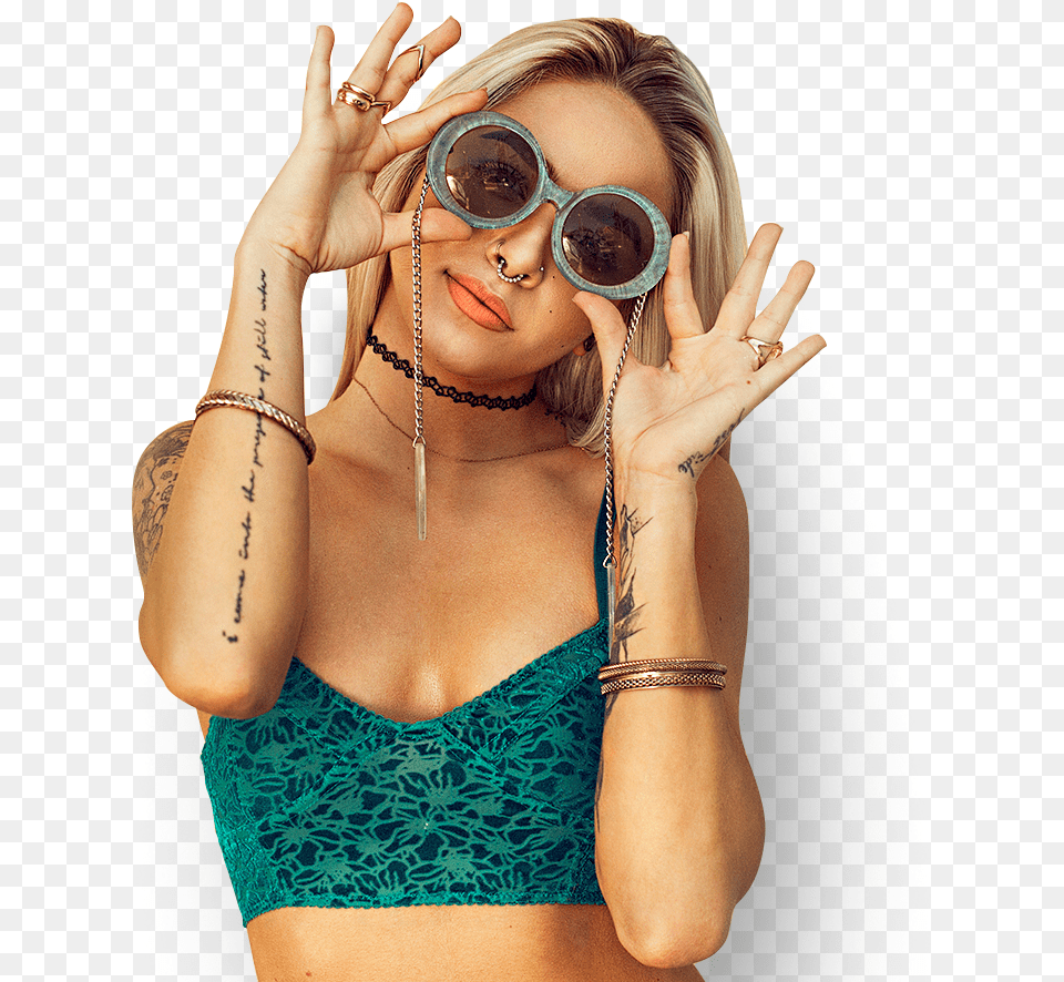 Chest Tattoo, Accessories, Skin, Sunglasses, Hand Free Png