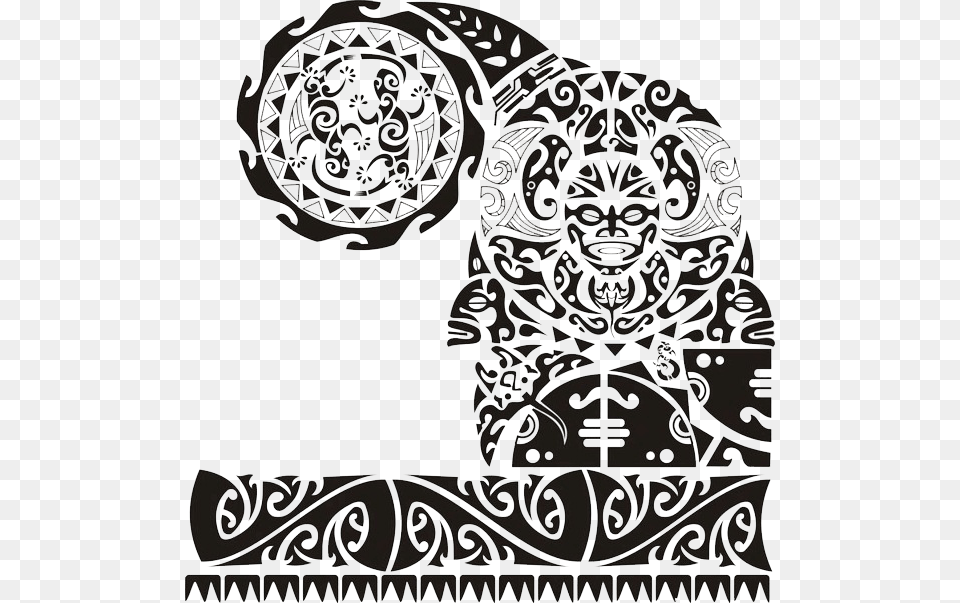 Chest Tattoo Clipart Maori Tattoo, Art, Pattern, Graphics, Floral Design Free Png Download