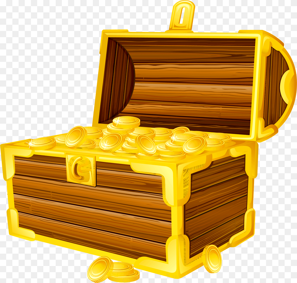 Chest Transparent Background Treasure Chest Clipart, Crib, Furniture, Infant Bed Free Png