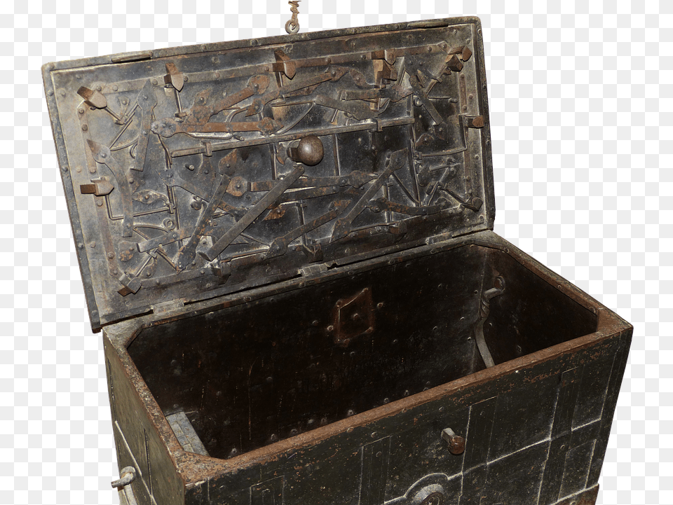 Chest Treasure Chest Middle Ages Historically Middle Ages Chest, Box, Furniture Png