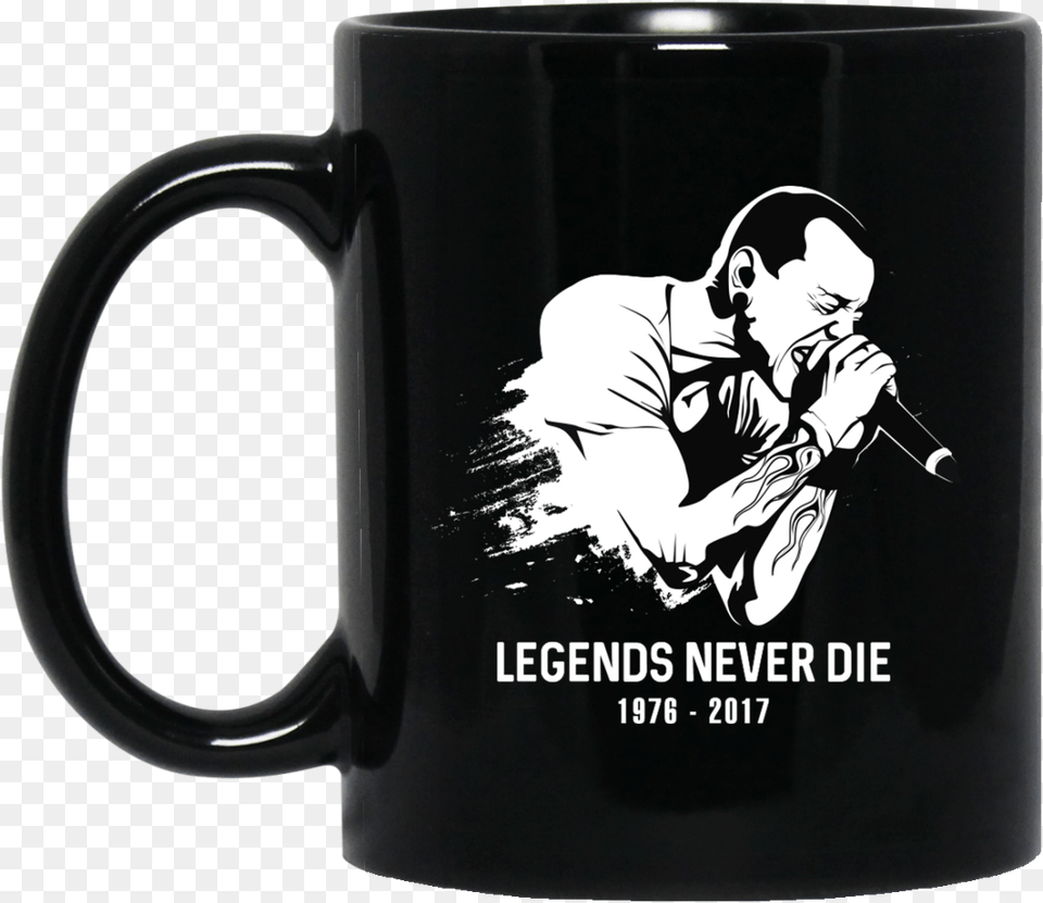 Chester Bennington Legends Never Die Mugs Legends Never Die Chester Bennington, Adult, Male, Man, Person Free Png