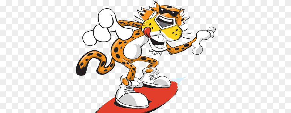 Chester Cheetah, Water Free Transparent Png