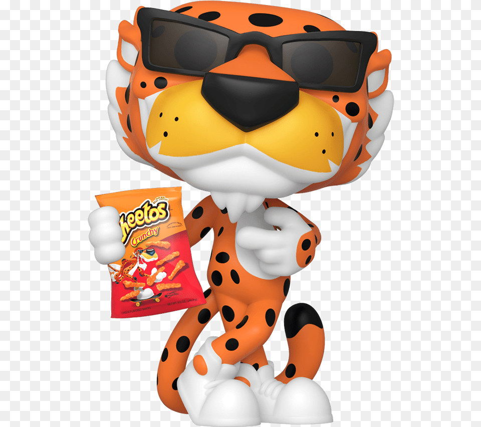 Chester Cheetah Funko Pop, Toy, Plush, Food, Sweets Png Image