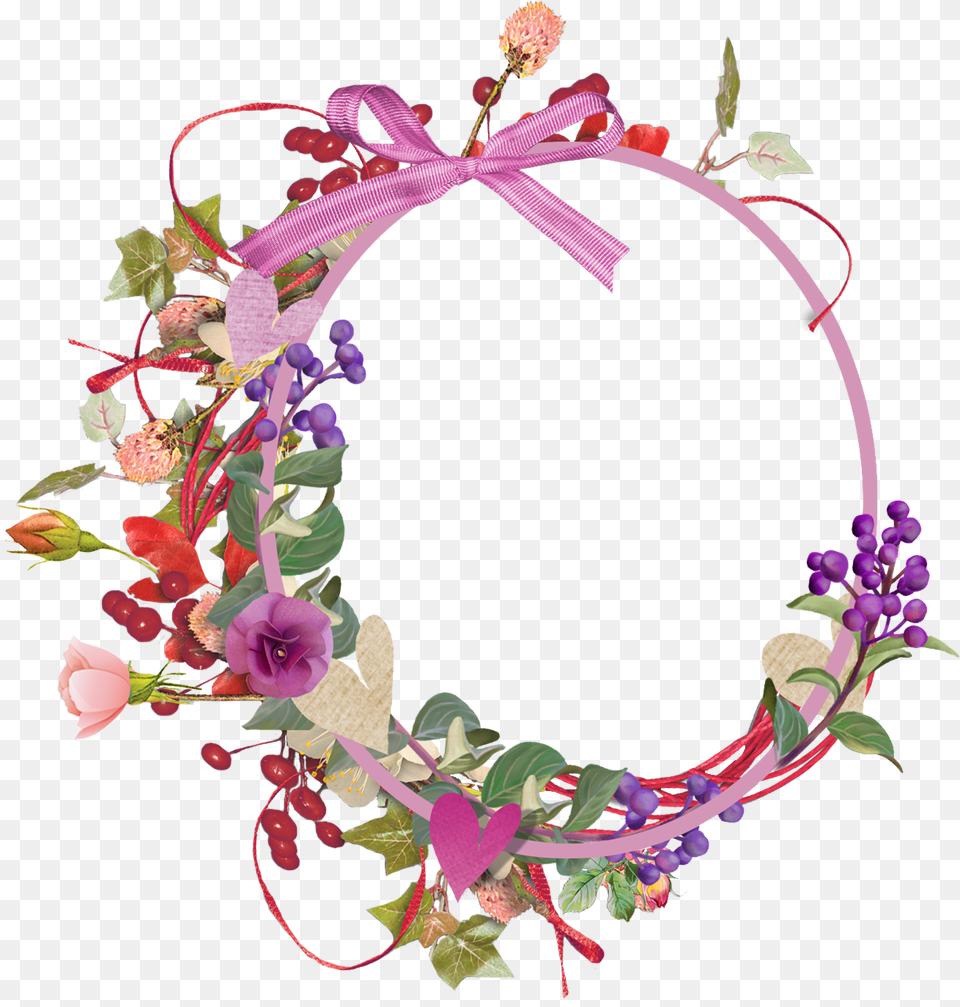 Chestit 8 Mart Mili Dami, Plant, Wreath, Flower Png Image