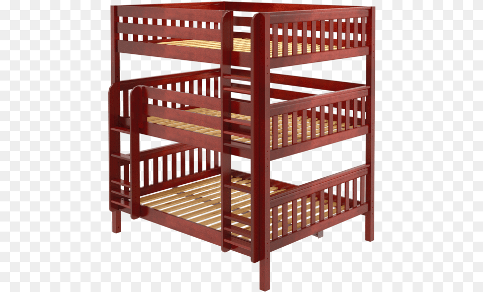 Chestnut Bunk Bed, Bunk Bed, Crib, Furniture, Infant Bed Png Image