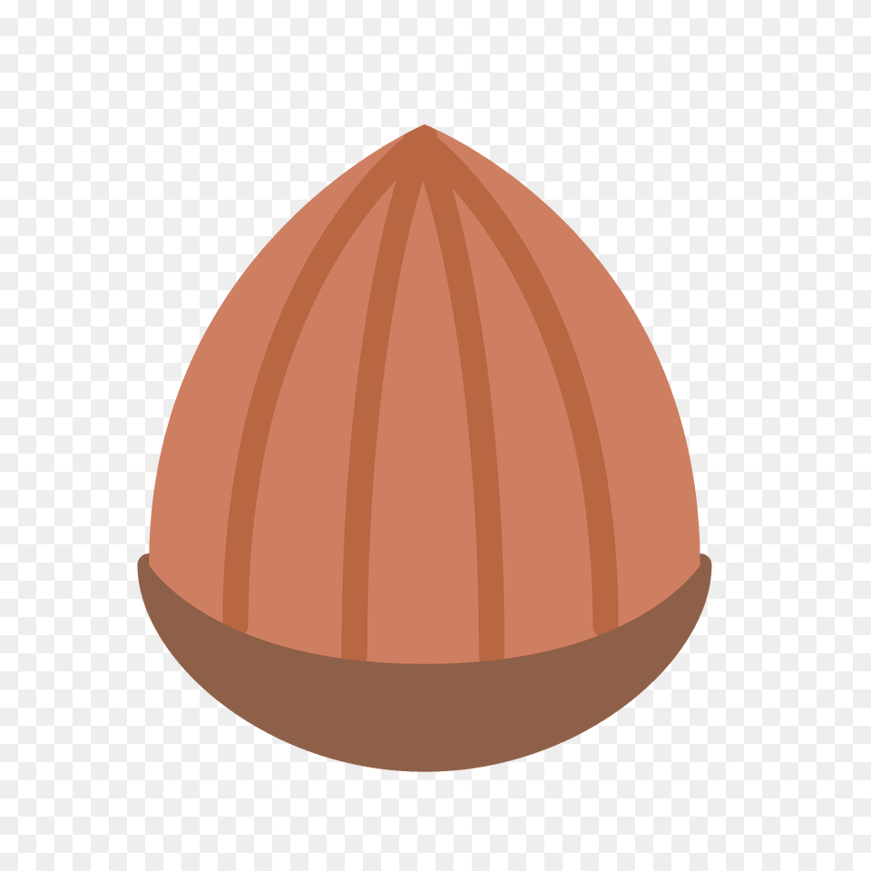 Chestnut Emoji Clipart, Food, Produce, Nut, Plant Png Image