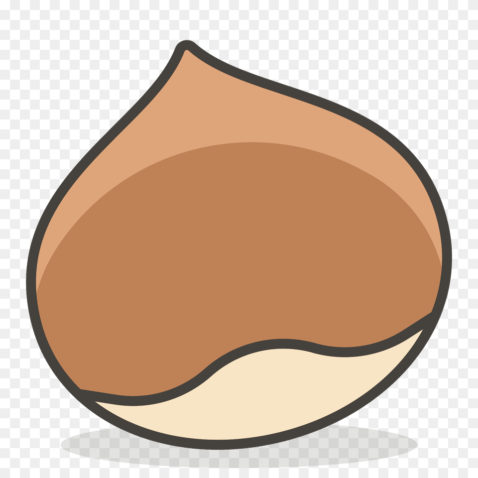 Chestnut Emoji Clipart, Food, Nut, Plant, Produce Free Png