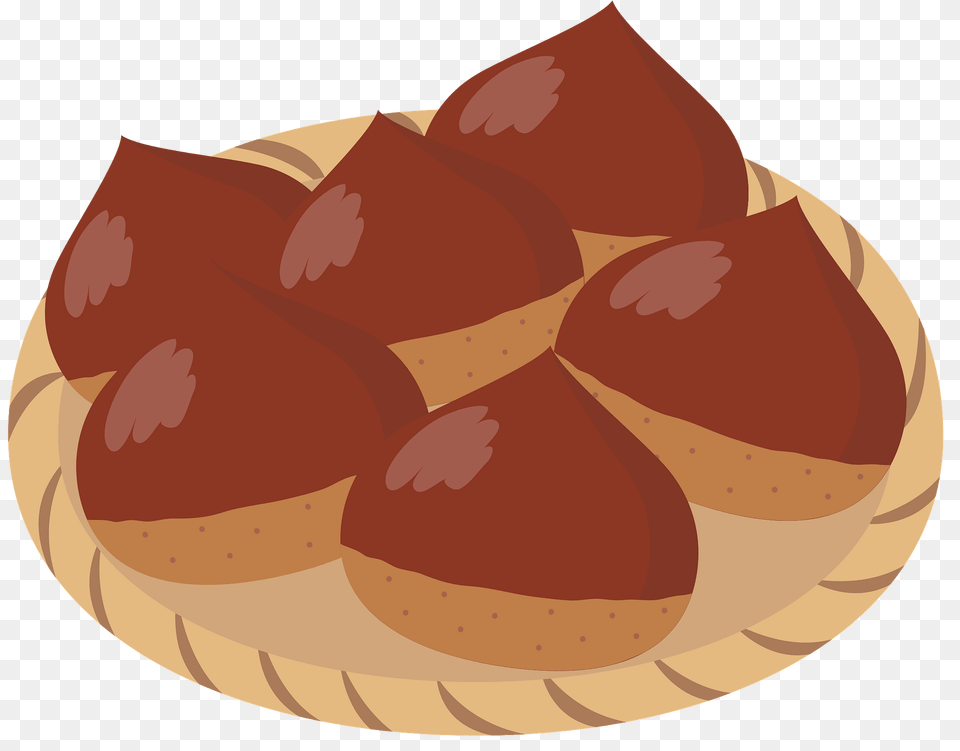Chestnut Food Clipart, Dessert, Pastry, Meal Free Png Download