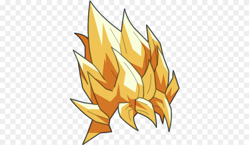 Cheveux Super Saiyan, Leaf, Plant, Animal, Fish Free Png Download