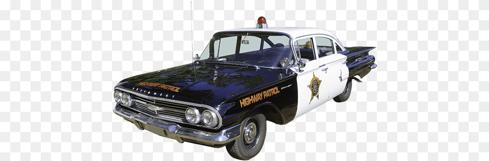 Chevrolet Biscayne Police Car Shower Curtain 1960 Police Car, Police Car, Transportation, Vehicle Png Image