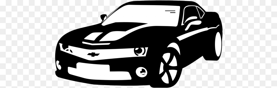 Chevrolet Camaro Sports Car Vector Graphics Chevrolet Camaro Vector, Stencil, Wheel, Machine, Vehicle Free Transparent Png