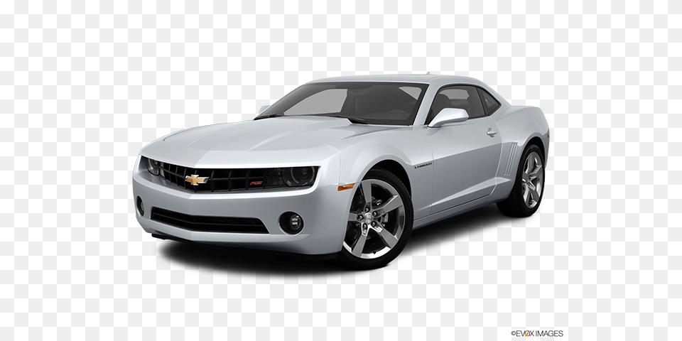 Chevrolet Camaro Ss 2010 White And Black, Car, Vehicle, Coupe, Transportation Png Image