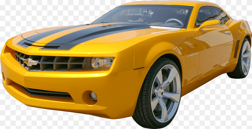 Chevrolet Camaro Transformers Bumble Bee Car, Alloy Wheel, Vehicle, Transportation, Tire Png Image