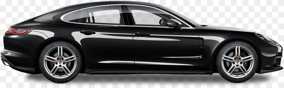 Chevrolet Malibu 2017 Black Porsche Panamera, Wheel, Car, Vehicle, Transportation Png Image