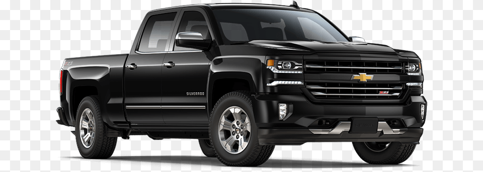 Chevrolet Silverado Dcab Schwarz Ford Ranger Xlt 2020 Black, Pickup Truck, Transportation, Truck, Vehicle Png