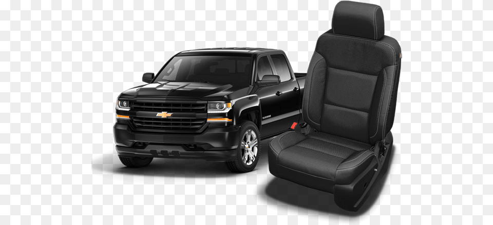 Chevrolet Silverado Leather Seat 2018 Chevy Silverado Leather Seats, Home Decor, Cushion, Pickup Truck, Truck Free Png Download