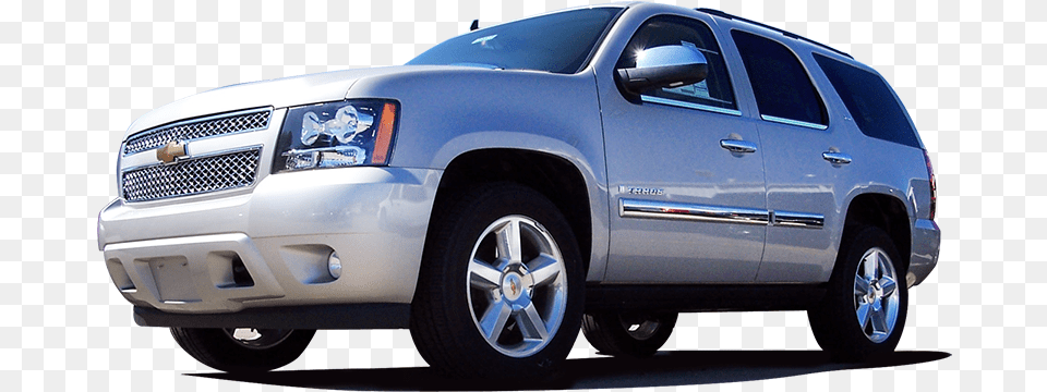 Chevrolet Tahoe Chrome Door Molding Rim, Alloy Wheel, Vehicle, Transportation, Tire Free Png