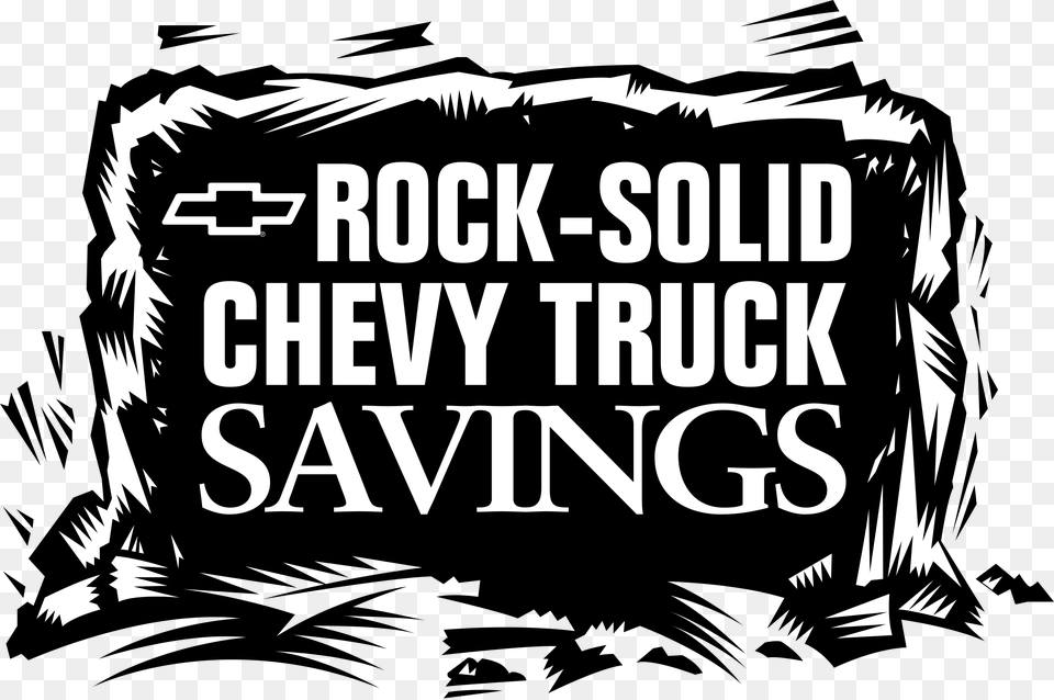 Chevrolet Truck Savings Logo Transparent Truck, Text, Stencil, Book, Publication Png