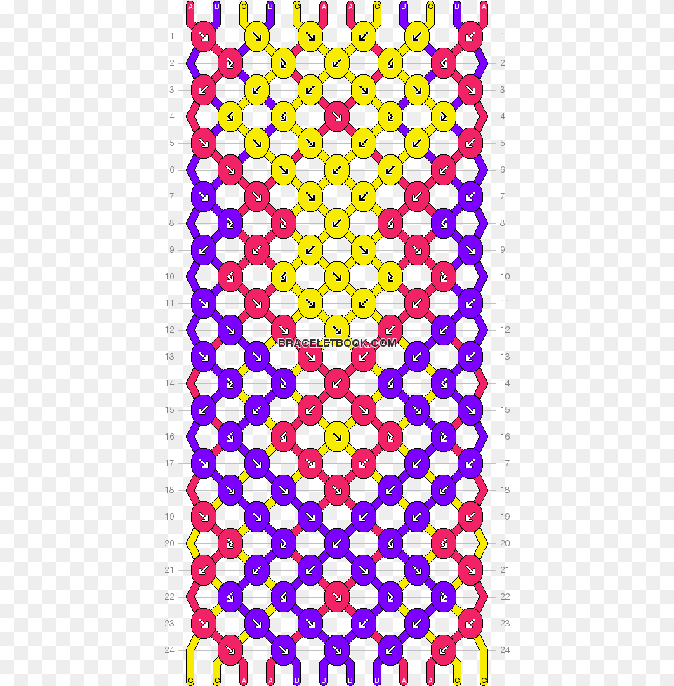 Chevron And Diamonds Number For More Patterns String Friendship Bracelet Patterns, Pattern, Text, Chess, Game Png
