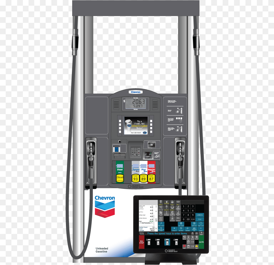 Chevron Bundle Gas Pump, Machine, Gas Pump Free Png