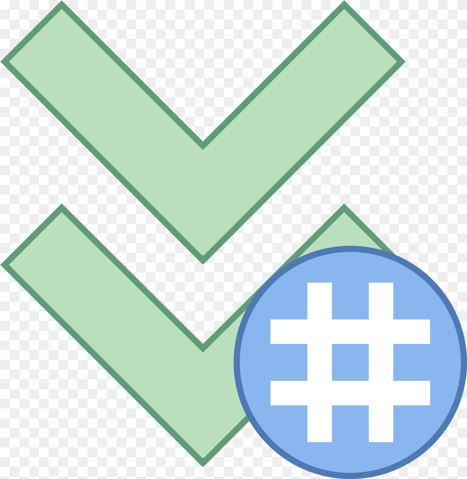 Chevron Hashtag Icon Under Construction Symbol Free Transparent Png