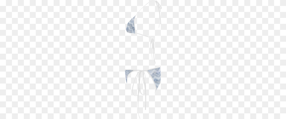 Chevron In Blue Watercolors Custom Bikini Swimsuit Swimsuit Top, Clothing, Hat, Swimwear Free Transparent Png