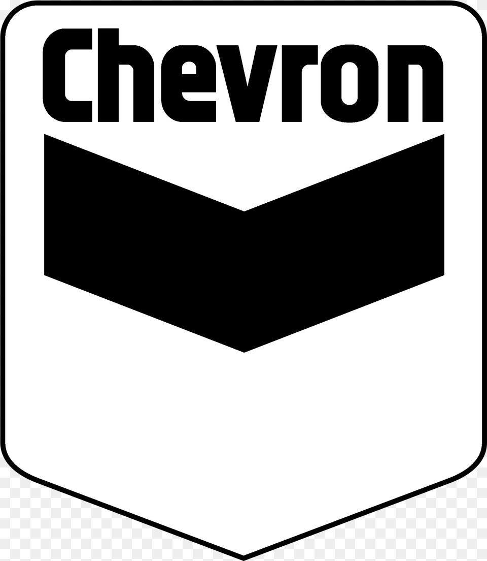 Chevron Logo Black And White Chevron Logo Free Transparent Png