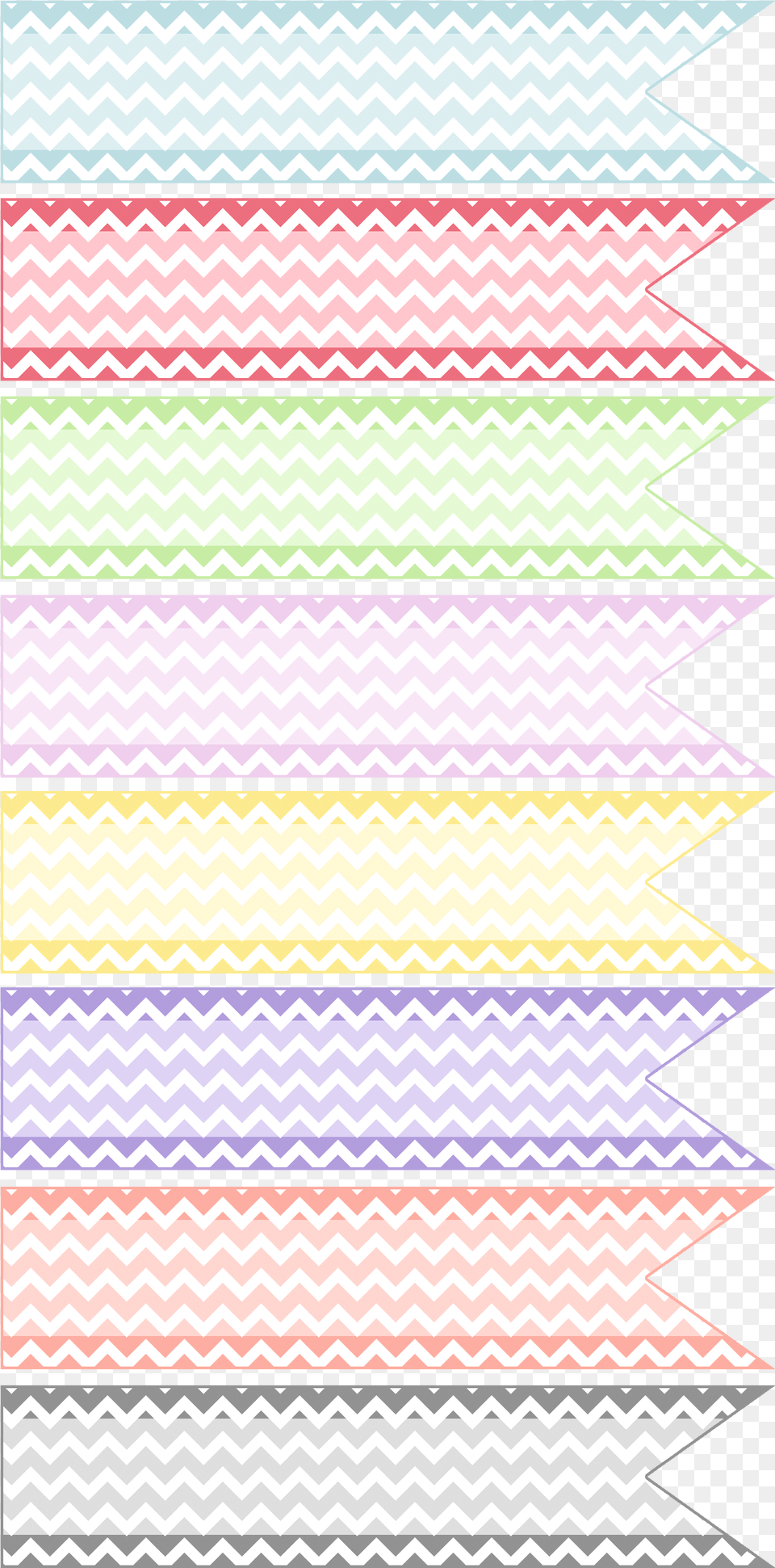 Chevron Stripe Ribbon Digital Collection Pattern, Home Decor, Paper Png