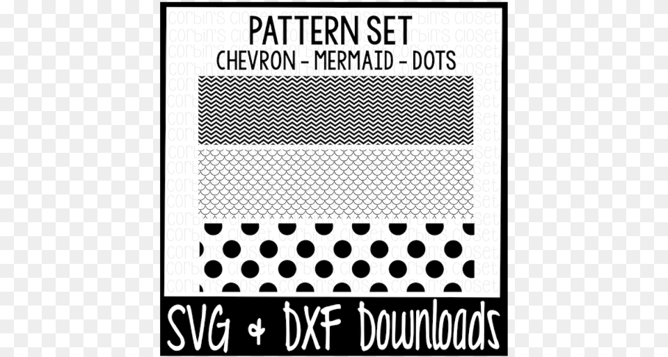 Chevron Svg Mermaid Svg Polka Dot Svg Patterns Black And White Chevron Svg, Pattern Free Transparent Png