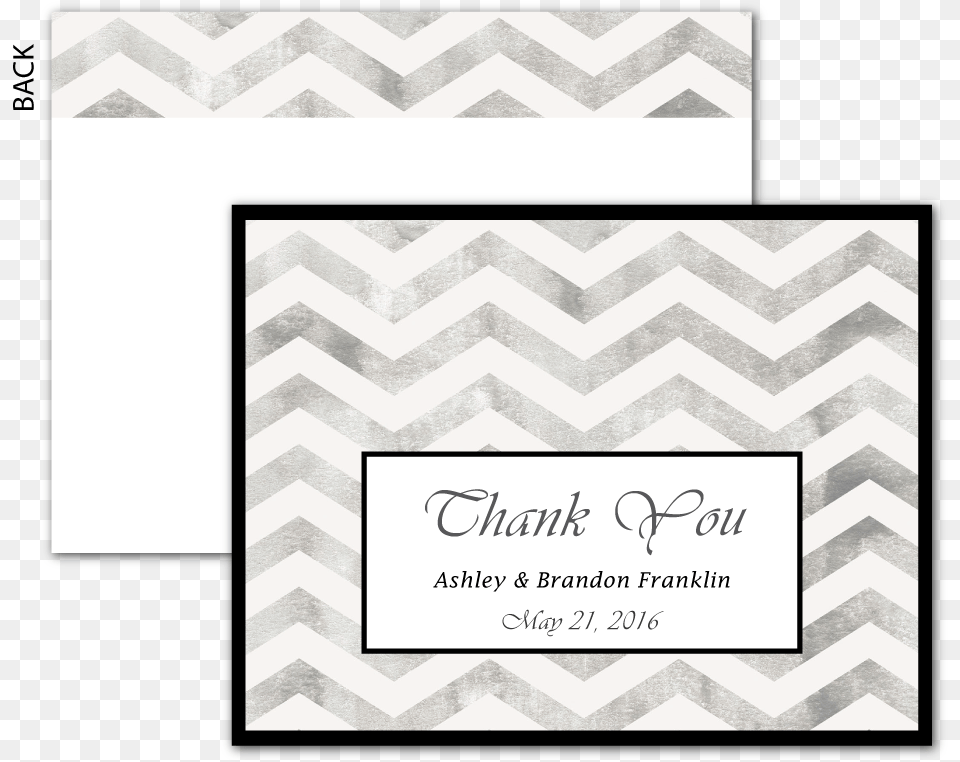 Chevron Thank You Card Flat Motif Paper, Home Decor, Business Card, Text Png