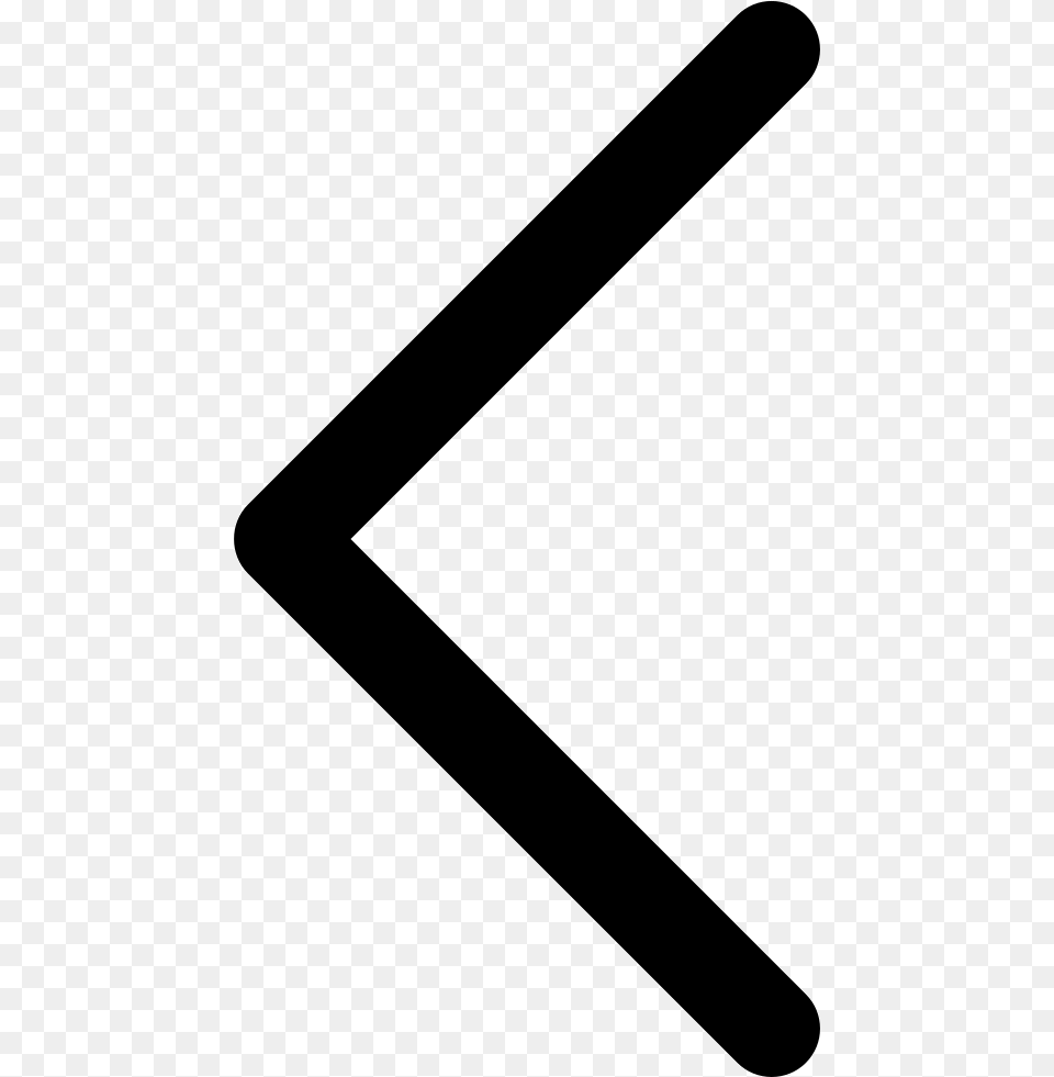 Chevron Thin Left Runa Kenaz, Triangle, Symbol, Sign Png Image