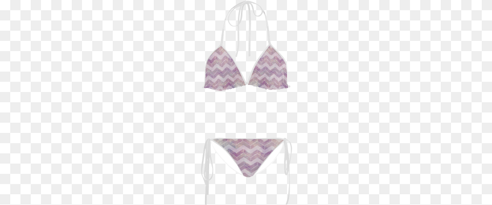 Chevron With Watercolors Custom Bikini Swimsuit Swimsuit, Clothing, Swimwear, Lingerie, Underwear Png Image