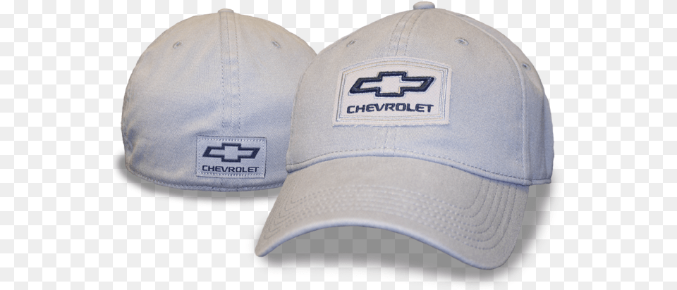 Chevy Bowtie Patch Baseball Hat Ball Cap Gray A Flex Chevrolet Chevy Symbol, Baseball Cap, Clothing Png Image