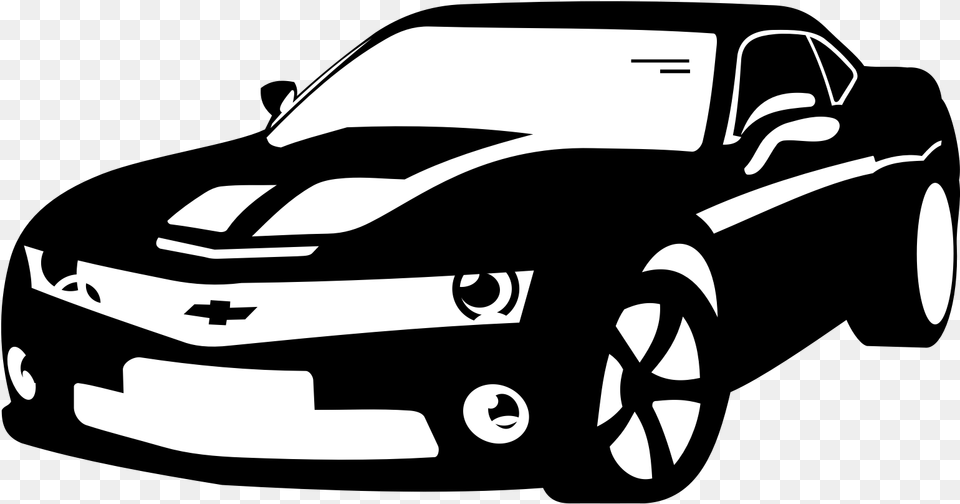 Chevy Truck Clipart Black And White Cars Silhouette Clipart, Stencil, Wheel, Machine, Grass Png