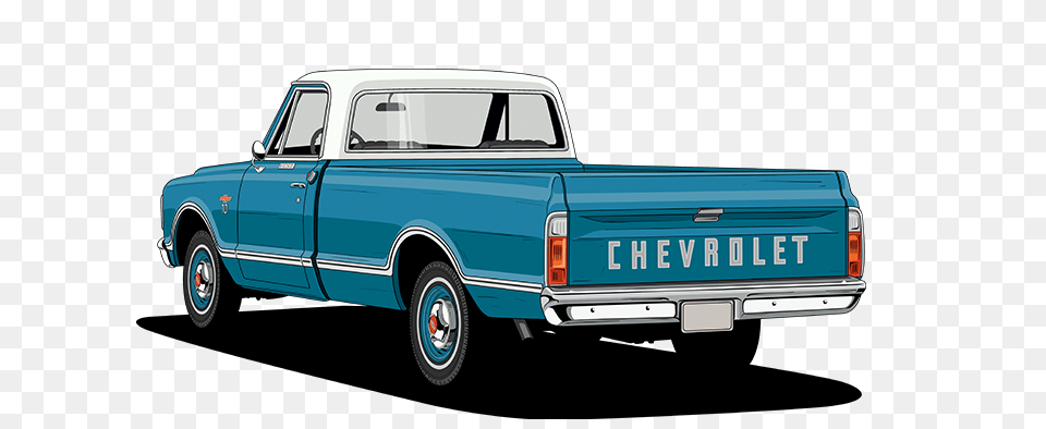 Chevy Truck Legends Year History Chevrolet, Pickup Truck, Transportation, Vehicle, Car Free Png Download